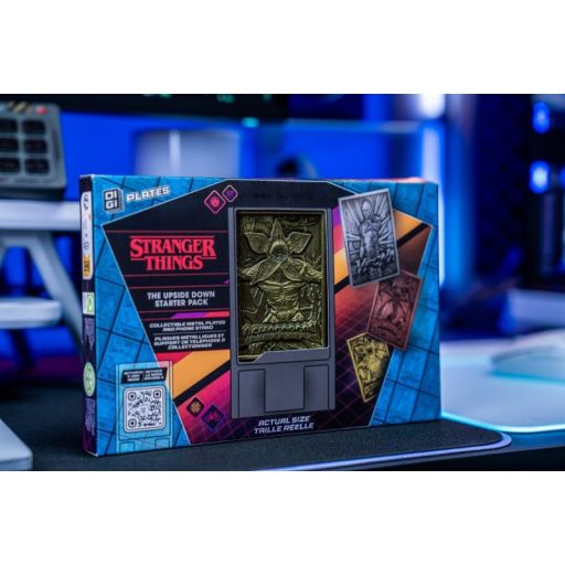 Stranger Things - Digiplate Starter Pack: telefon tartó és fém lapkák készlet (3 db)