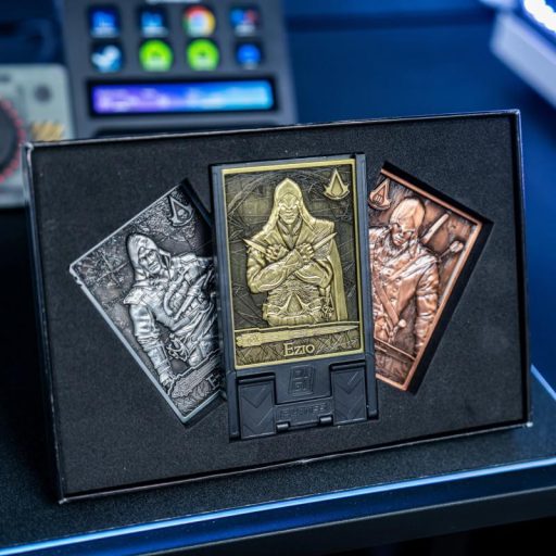 Assassins Creed Digiplate Kezdőcsomag: telefonállvány és fémlemez szett (3 db)