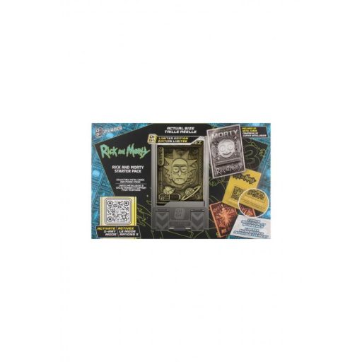 Rick & Morty - Digiplate Kezdőcsomag: telefonállvány és fém lapkák készlet (3 db)