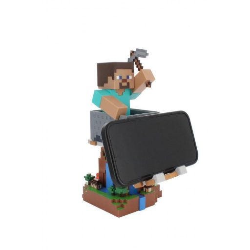 Minecraft - Steve telefon és kontroller tartó