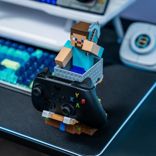 Minecraft - Steve telefon és kontroller tartó