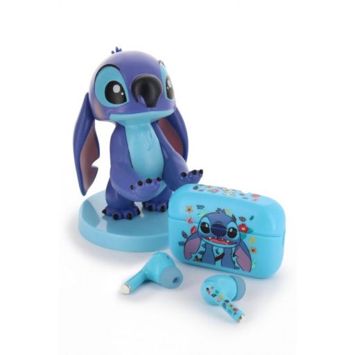 Disney Stitch: Buds Pro vezeték nélküli Bluetooth fülhallgató és telefontartó