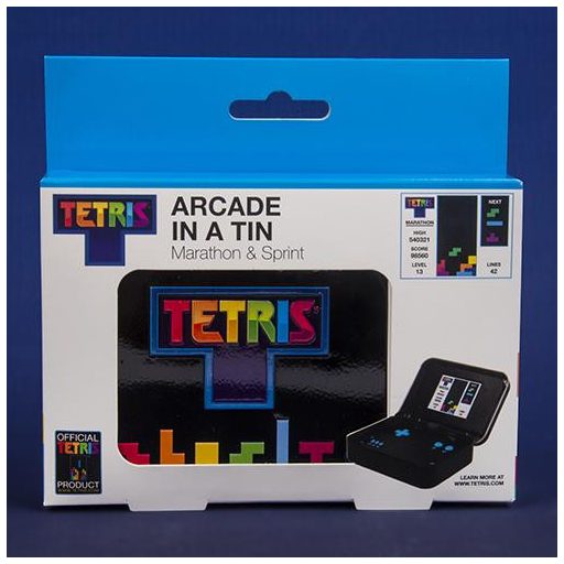 Tetris Arcade zsebjáték fém dobozban