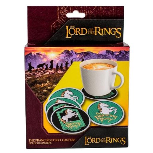 A Gyűrűk Ura Lord of the Rings: Táncoló póni poháralátétek 6 db