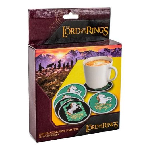 A Gyűrűk Ura Lord of the Rings: Táncoló póni poháralátétek 6 db