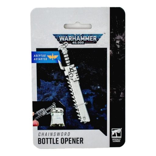 Warhammer 40,000 Adeptus Astartes üvegnyitó sörbontó - láncfűrész
