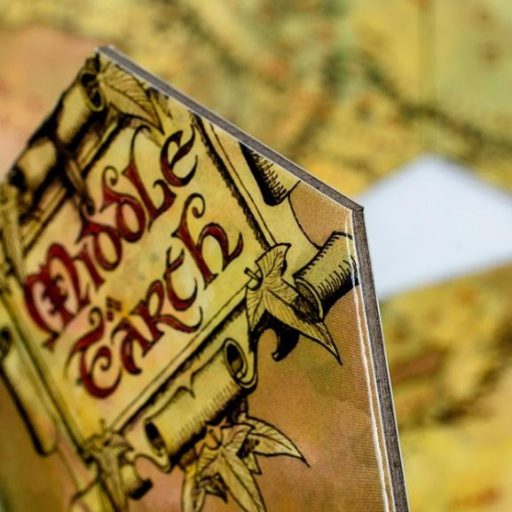 Lord of the Rings: Középfölde térkép poháralátétek 12 db