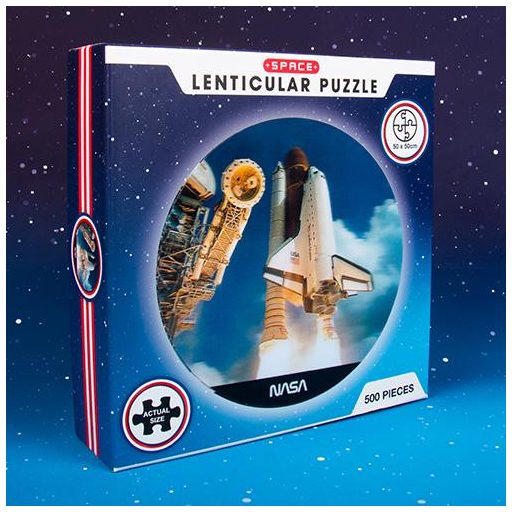 NASA 3D kerek puzzle 500 db