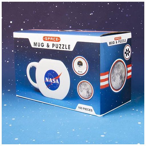 NASA Ihletésű Bögre és Puzzle (100 elem)