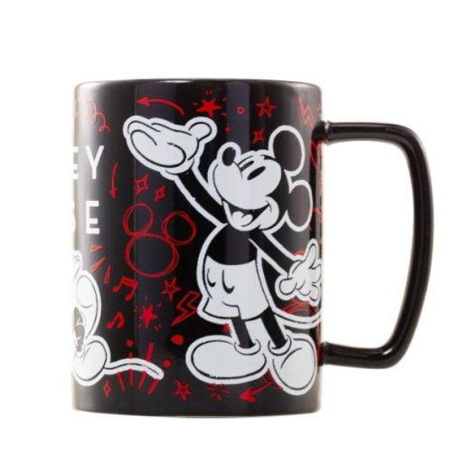 DISNEY Mickey Mouse bögre levehető plüss borítással