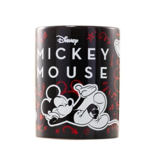 DISNEY Mickey Mouse bögre levehető plüss borítással