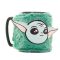 STAR WARS baby Yoda bögre levehető plüss borítássa