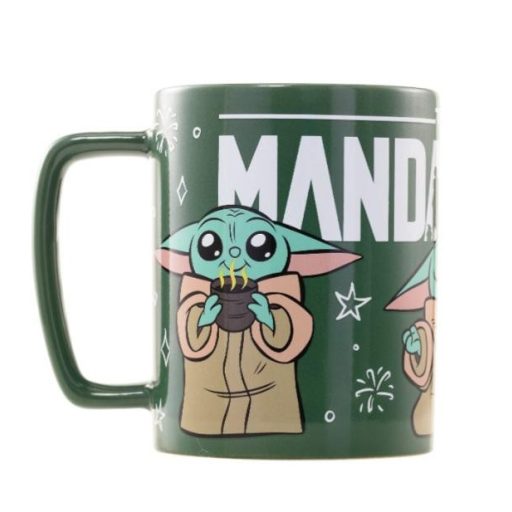 STAR WARS baby Yoda bögre levehető plüss borítássa