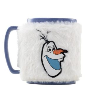 DISNEY Frozen Jégvarás bögre plüss borítással - Olaf