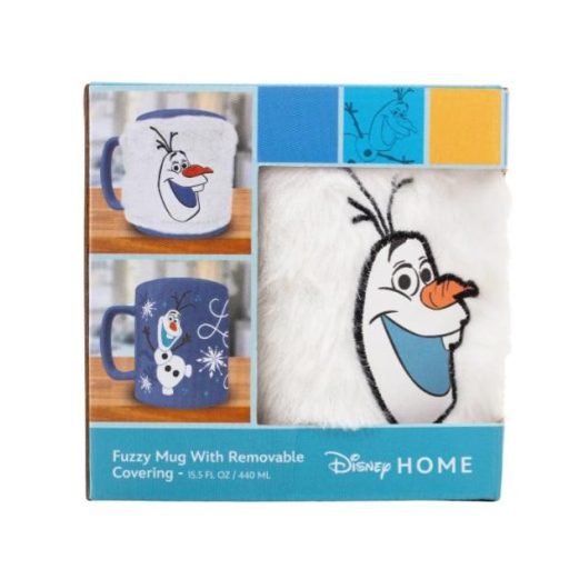 DISNEY Frozen Jégvarás bögre plüss borítással - Olaf