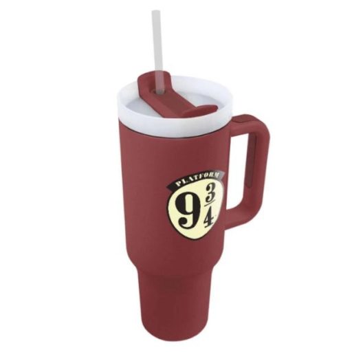 Harry Potter 9 és 3/4 vágány utazó bögre szívószállal 1180 ml