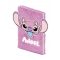 DISNEY Lilo és Stitch Angel plüss borítású jegyzetfüzet