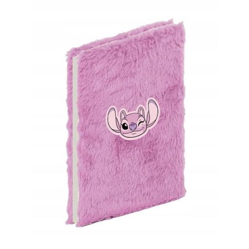 DISNEY Lilo és Stitch Angel plüss borítású jegyzetfüzet
