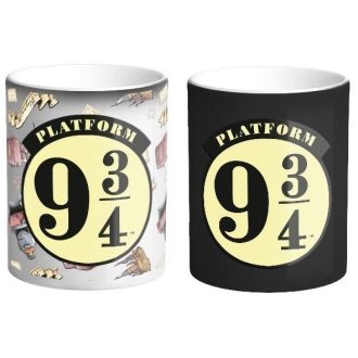 Harry Potter hőre változó bögre - 9 és 3/4 vágány