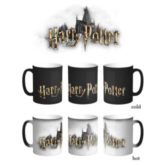 Harry Potter hőre változó bögre - Roxfort