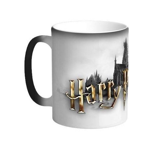 Harry Potter hőre változó bögre - Roxfort