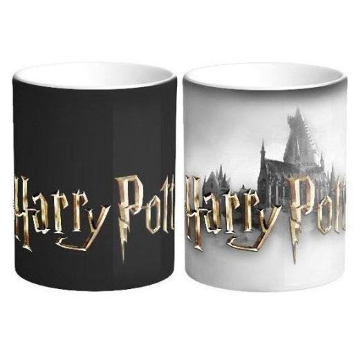 Harry Potter hőre változó bögre - Roxfort