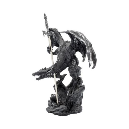Fekete Sárkány Miecz Figura (magasság: 22,5 cm)