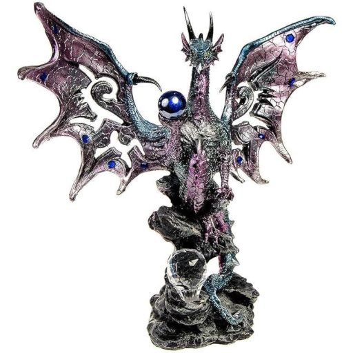 Kék Sárkány Védelmező Figurka (magasság: 20,5 cm)