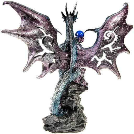 Kék Sárkány Védelmező Figurka (magasság: 20,5 cm)
