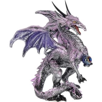 Lila Sárkány Védelmező (magas: 14,5 cm)