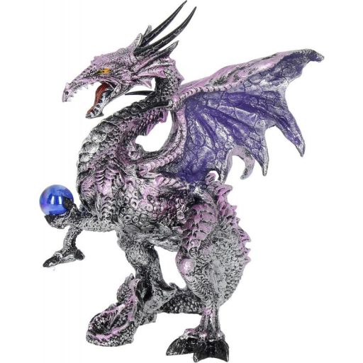 Lila Sárkány Védelmező (magas: 14,5 cm)