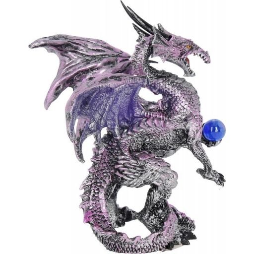Lila Sárkány Védelmező (magas: 14,5 cm)