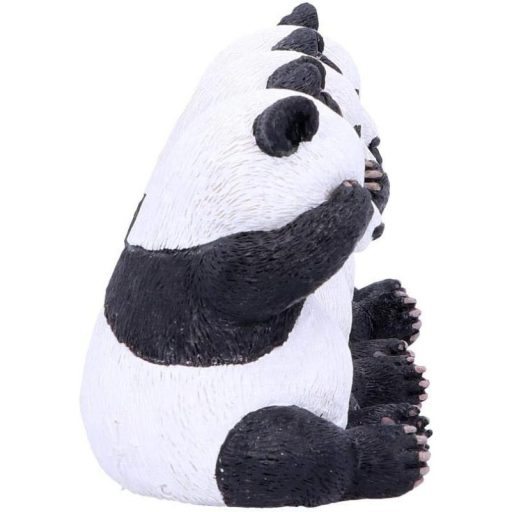 Három bölcs panda (magasság: 8,5 cm)