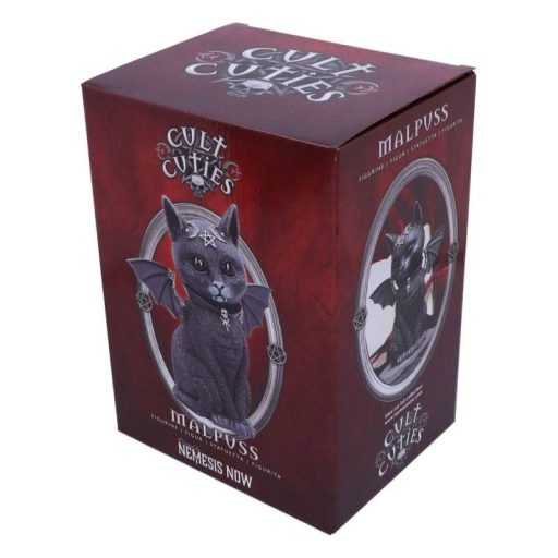 Cult Cuties Szárnyas Okult Macska Malpuss - 24 cm