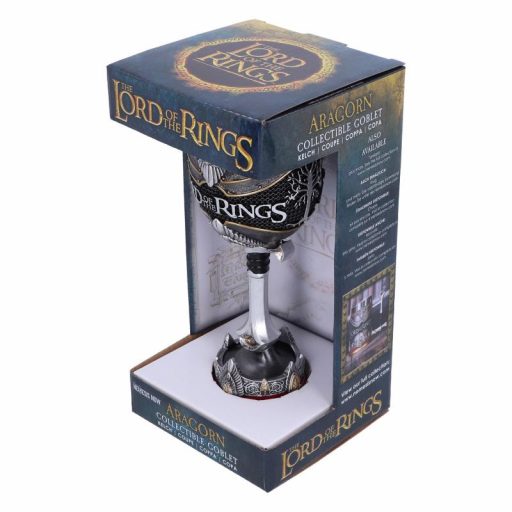 A Gyűrűk Ura Aragorn Pohár (magasság: 19,5 cm)