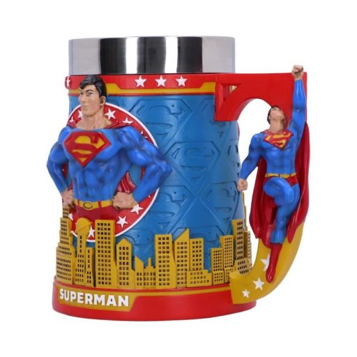 Superman Acélember Kufel (magasság: 15,5 cm)