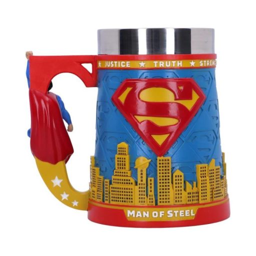 Superman Acélember Kufel (magasság: 15,5 cm)