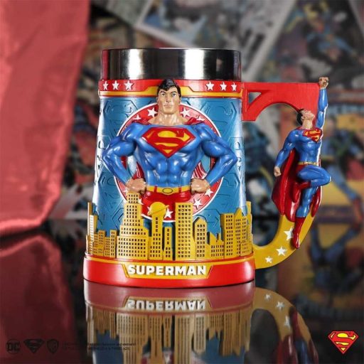 Superman Acélember Kufel (magasság: 15,5 cm)