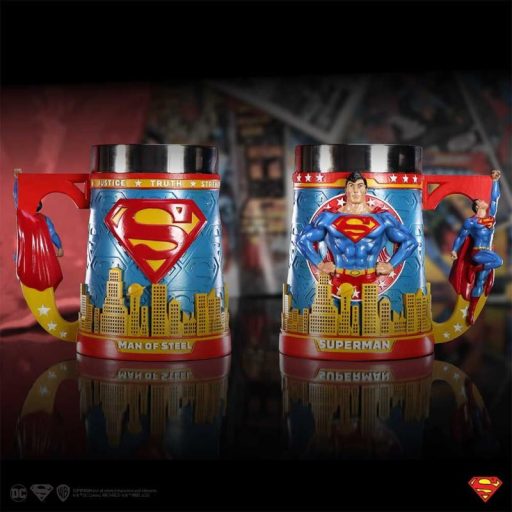 Superman Acélember Kufel (magasság: 15,5 cm)