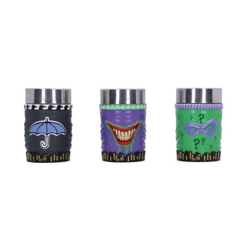 DC Batman szuper gonosztevő mini pohár készlet -3 db