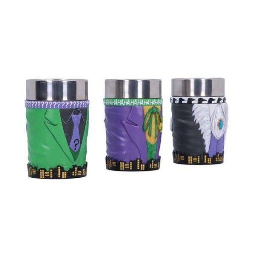 DC Batman szuper gonosztevő mini pohár készlet -3 db