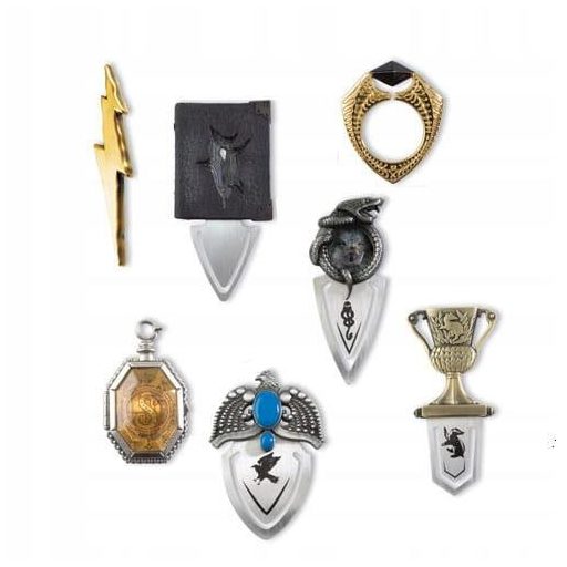 Harry Pottert the Horcrux bookmark collection (7 pcs) / Harry Potter zestaw zakładek do książek Horctux (7 szt)