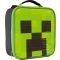 Minecraft Creeper kocka uzsonnás táska