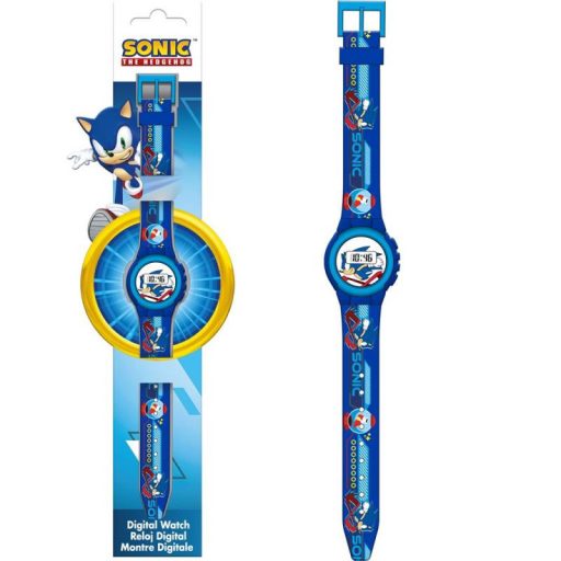Sonic The Hedgehog digitális óra / Sonic Hedgehog elektronikus óra
