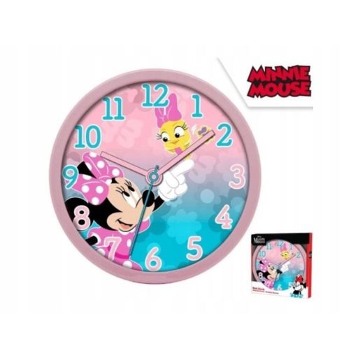 Disney Minnie Mouse falióra (átmérő: 25 cm)