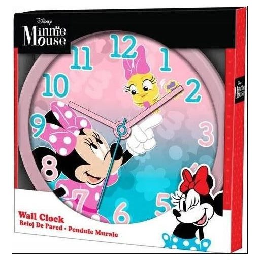 Disney Minnie Mouse falióra (átmérő: 25 cm)