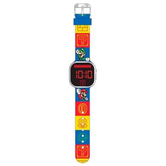 Super Mario LED óra