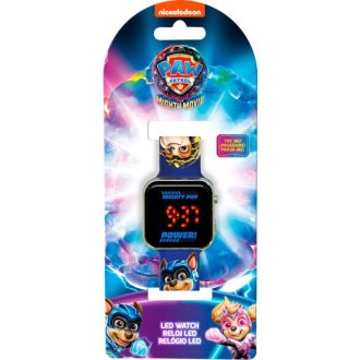 Paw Patrol LED óra - Mighty Movie