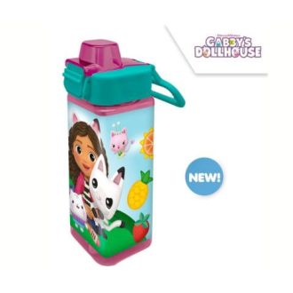 Gabbys Dollhouse Gabi babaháza szögletes kulacs 500 ml