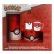 Pokemon ajándék szett: palack és bögre - Pokeball